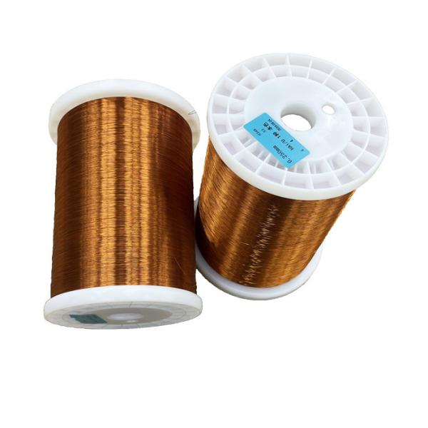 Overcoat Polyamide-Imide Enameled Copper Winding HAI Round Wire For Power Tools with Temperature Grade 180