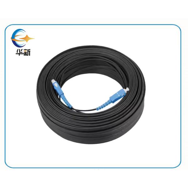 FTTH Network Pre Connectorized Drop Cable End To End Patchcord SM Simplex Duplex 1m 2m 3m 5m SC LC FC ST UPC APC