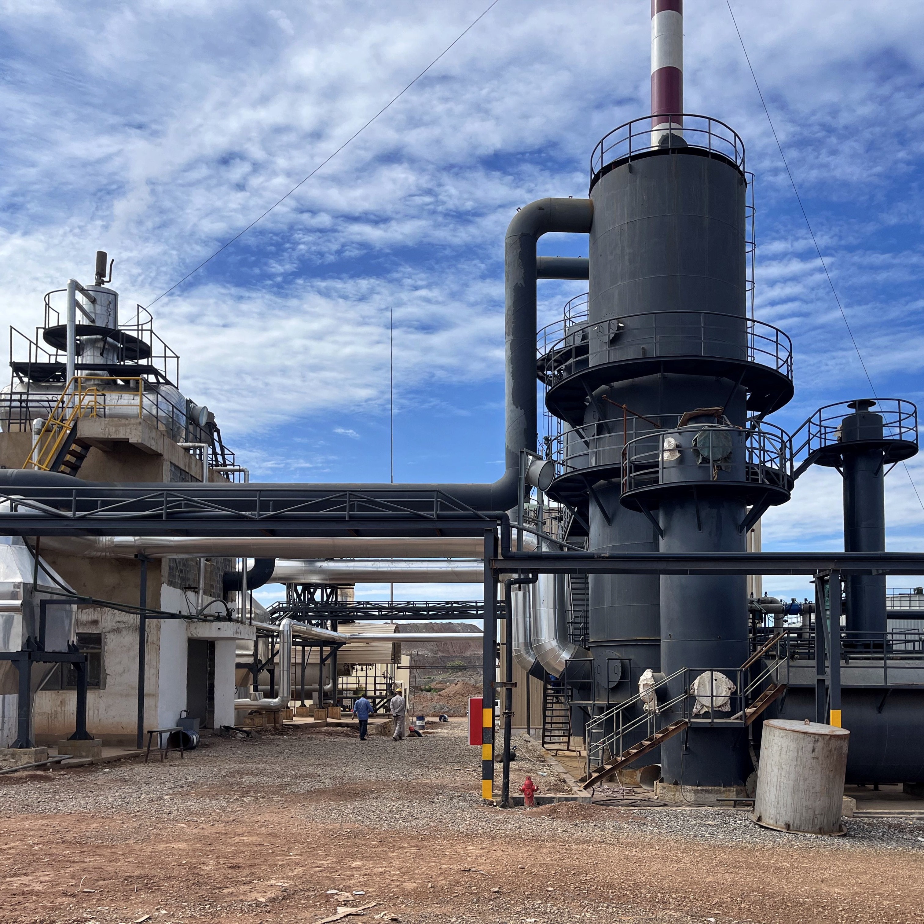 Sulfur Burning Acid Plant EPC Solutions 5 Kta -100 Kta Customized