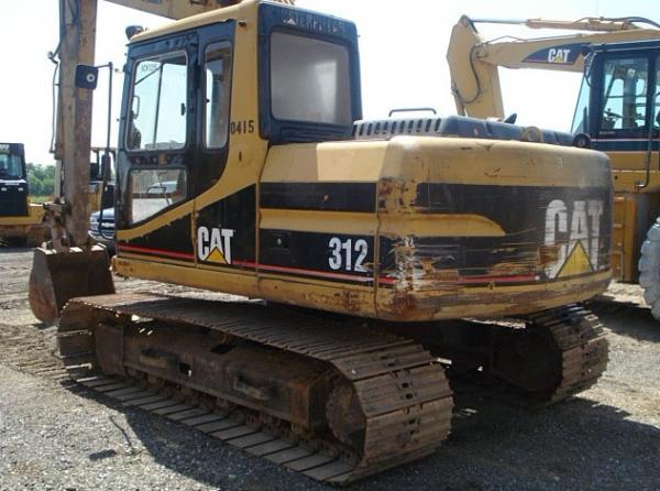 used CAT 312 min Excavator,Caterpillar 312 digger for sale