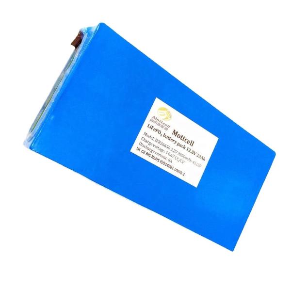 Batterie rechargeable 12v Lifepo4 26650 Li-Fosphate de fer et de lithium