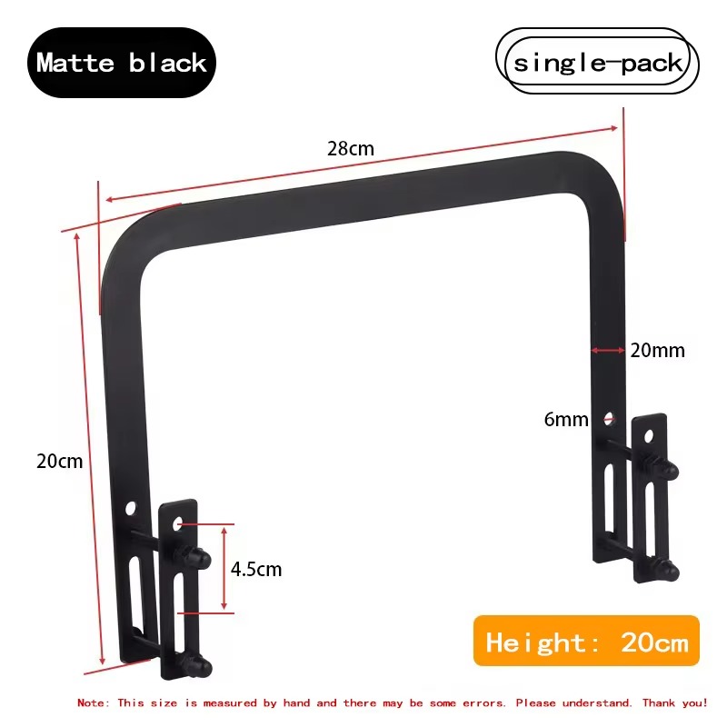 Modern Bed End Block Mattress Anti-slip Pad Mattress Anti-running Metal Hardware Accessories for Sofa Cabinet Furniture Feet