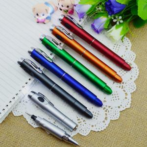 2015 New and hot selling ball pen with advertisment function led light ballpen,Freshingpen