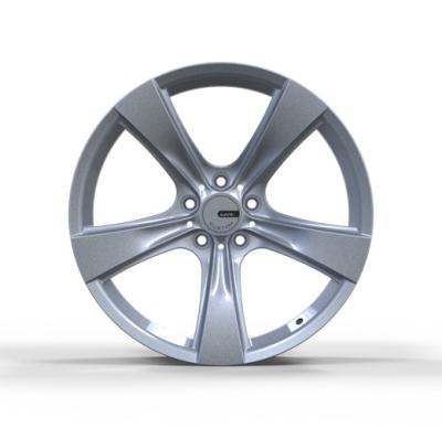 Silver 20 Inch Monoblock Wheels 2 Piece Forged Wheels For Cars
