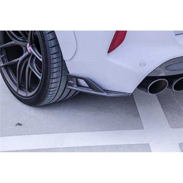 Compartimientos para automóviles Kit de carrocería de fibra de carbono para BMW X5M X5M Capuchón de fibra de carbono X5M Frente de pala difusor spoiler X5M Kit de carrocería ancha