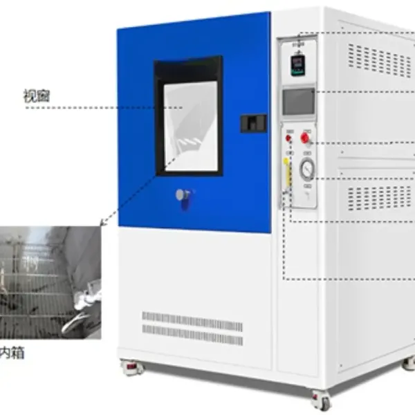 Low Noise IPX56 Protection Sand And Dust Test Chamber With Programmable Touch Screen Controller