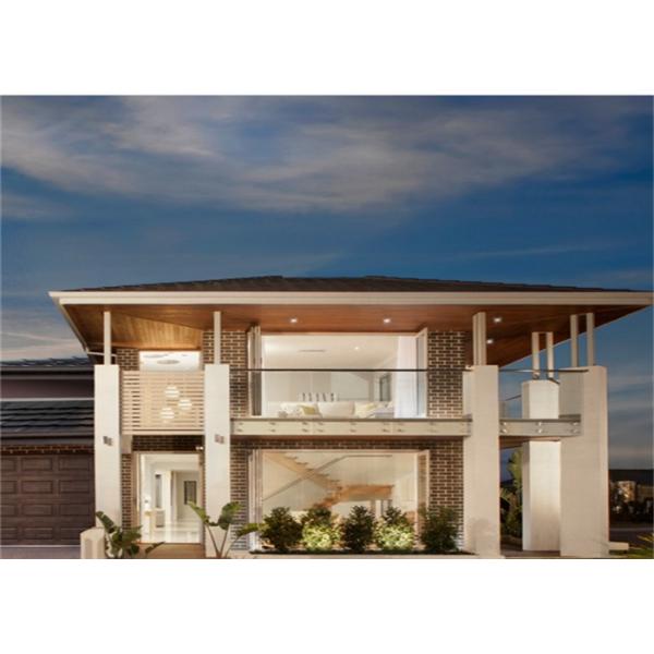 Side Mounted Glass Balustrade , Standoff Glass Railing System For Outdoor