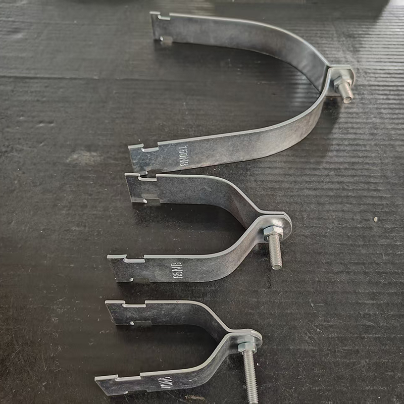 Galvanized Iron Metal Pipe Unistrut Conduit Hanger Electrical EMT Conduit Clamp