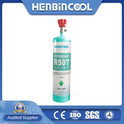 Colorless Refrigerant R507 99.99% Refrigerant R 507 CAS No. 354-33-6