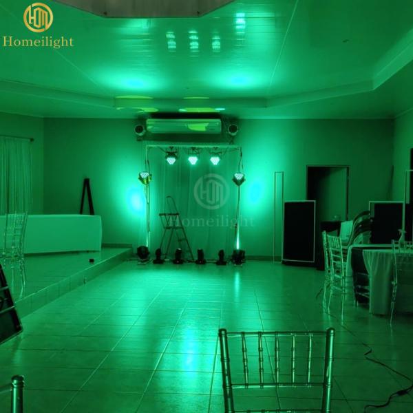 54pcs LED Par Light for Church Stage Performance Lightweight 3.2kg Product Weight