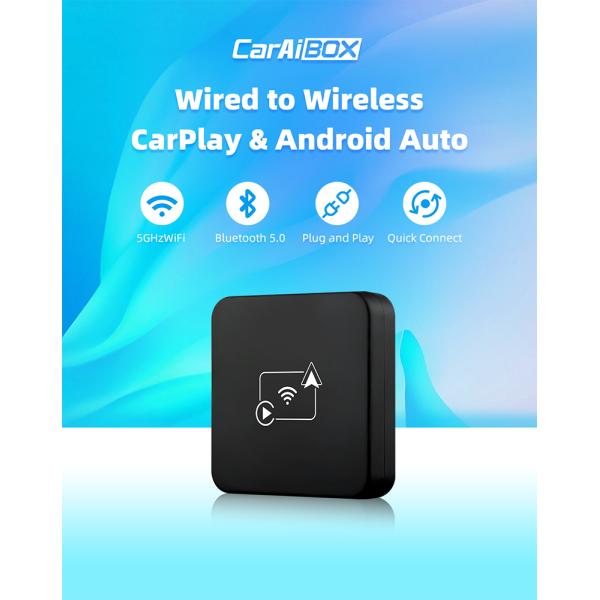 Wholesale Wireless CarPlay Adapter Android Car Smart AI Box Dual Wifi Car Android Youtube Netflix Multimedia Usb Dongle