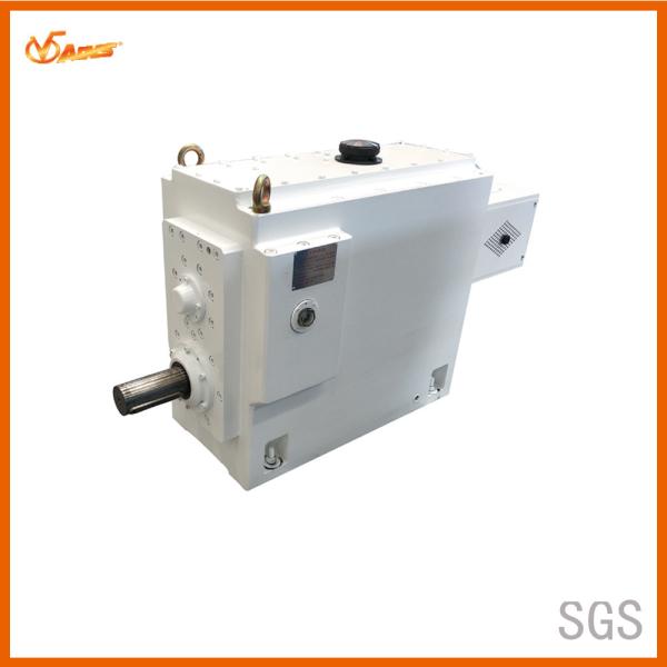 High Output Speed 300-900rpm Twin Screw Extruder Gearbox with Input Speed 750-1750rpm and Speed Ratio 10:1