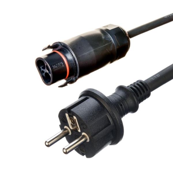 3M LY Berreti Bc01 H07rn-f 0.75mm 1mm 2 Core Rubber Wire 2m 3m 5m 10m Betteri Bc01 Female Schuko Cable Ac Extension Solar Cable