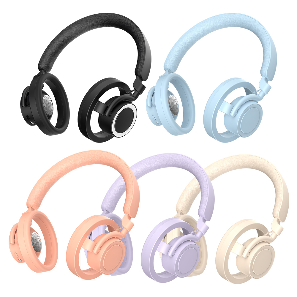 GR800 Open‑Top Open Ear Headphones, Directed Music Transmission Wireless Bluetooth Headset, 360° Surround Sound, Long Battery Life Over‑Ear Open Ear Stereo Headphones for Sports & Daily Use