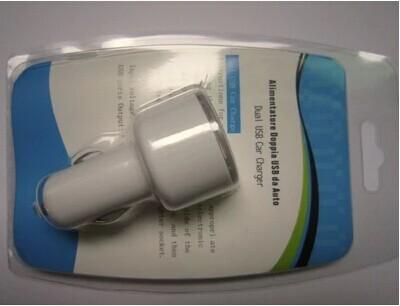 Halo newest dual USB car charger /portable mini car charger/car accessories/Iphone charger