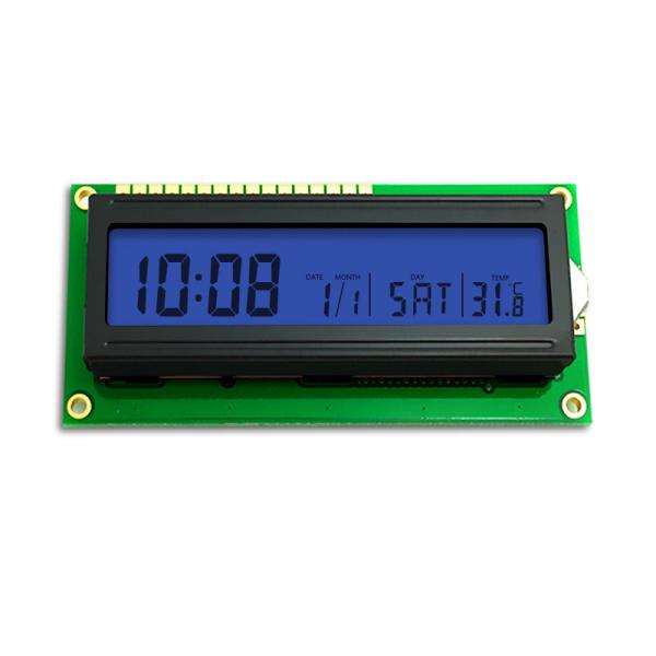 16x2 Graphic Lcd Module , STN Monochrome Lcd Panel ST7066-0B Driver
