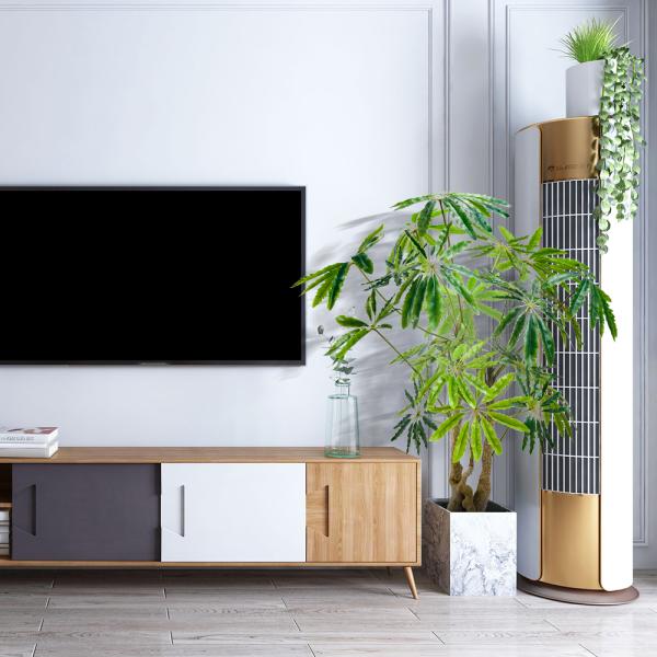 130cm Artificial Potted Plants Flowers Silk For Patio Low Maintanence