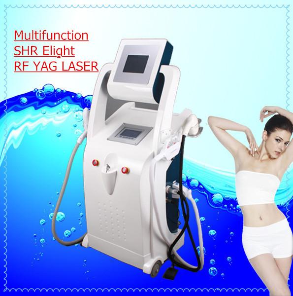 Multifunction SHR Nd Yag Laser Hair Removal Machine With 8.4 TFT Touch Screen
