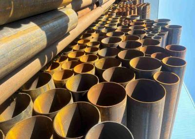 Pipe en acier galvanisé SAWL peint en noir API 5L Gr.A X42 X46 X52 X56 X60 X65 X70 X80