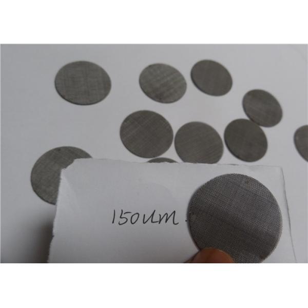 Micron Mesh Stainless Steel Extruder Screen Has High Filtration Accuracy