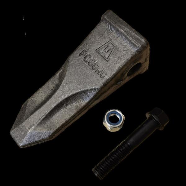 Forged Bolt On Rock Bucket Teeth for Komatsu PC60 PC60-7 PC60-8 Excavator
