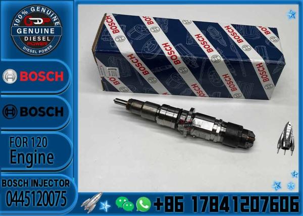 0445120075 0986435530 Common Rail Fuel Diesel Injector 504128307 2855135 for Iveco / Case / New Holland