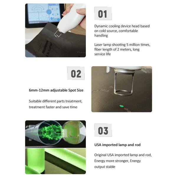 Supplier Dual Wavelength Laser Hair Removal Machine For Remove Tattoos And Pigment