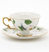 Vaisselle de table cadeau tasse à thé en céramique et soucoupe en porcelaine pour un