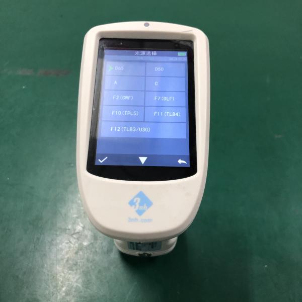 UV Color Meter Handheld Color Spectrophotometer Silk TS7600 For Color Measurement