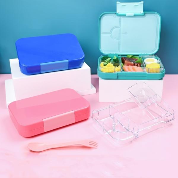 Kids Children Lunch Box with Large Capacity and Portable PP Material