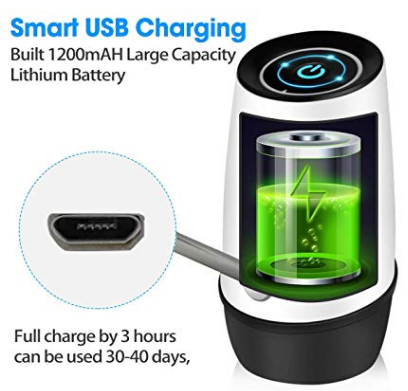 Food Grade Safe Material Bottled Water Dispenser Pump For 5 Gallon Bottle Drinking