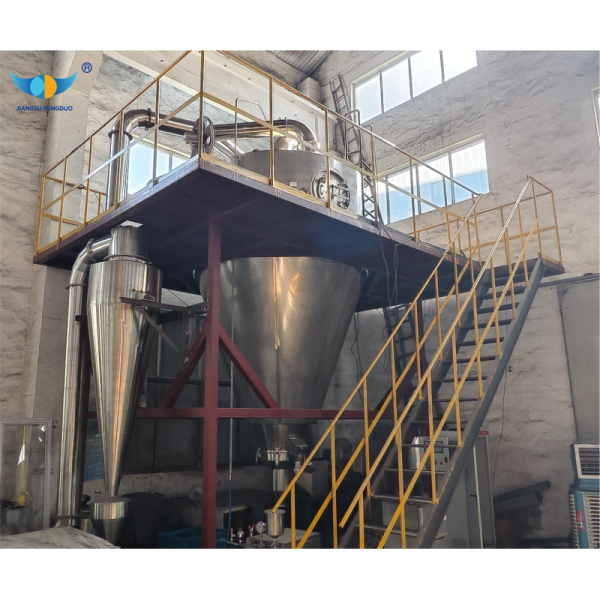 Industrial Food Gum Arabic Coconut Milk Egg Powder Spray Dryer 2500Kg Industrial Spray Dryer 8000 - 25000RPM Adjustable Atomizer Speed 80 - 120C