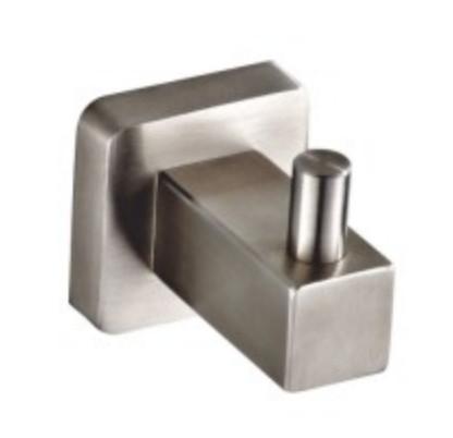 Single Robe hook&Clothing Hook&Hanging Hook83401  (8153)-Square &Stainless steel304&Brush&Bathroom Accessory&Sanitary