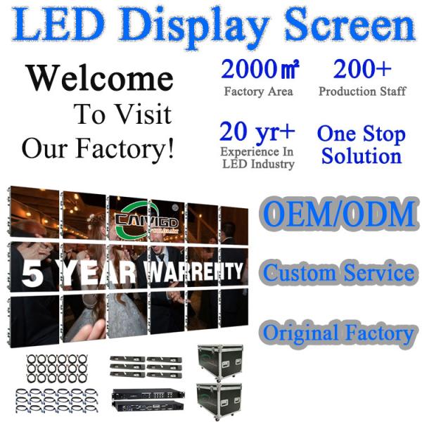 P2.6 P3.91 Large Indoor/Outdoor LED Video Wall Screen with LED Video Processor for Advertising and Airport Use