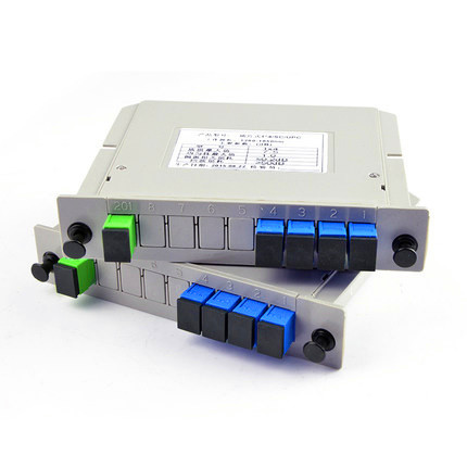 Стекловолокно Splitter PLC FTTH 1x12 с кассетой соединителя FTTH SC/APC