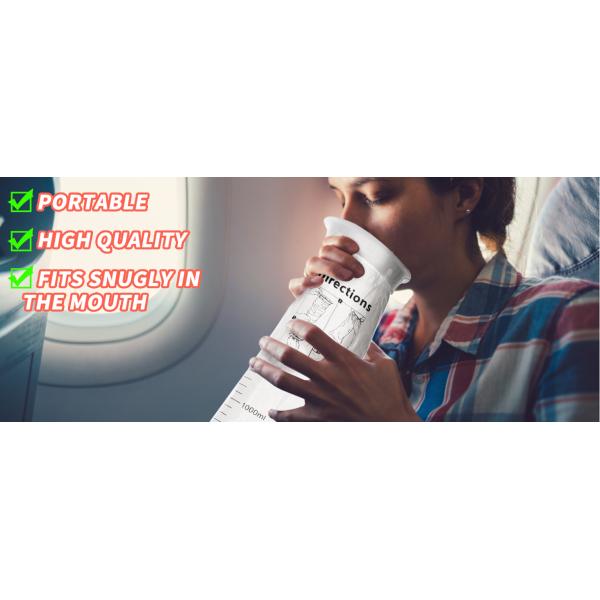 Vomit Bags Disposable Barf Bags 10Pack,1500ml White High Density Emesis Bags With Snap,Perfect For Morning Sickness