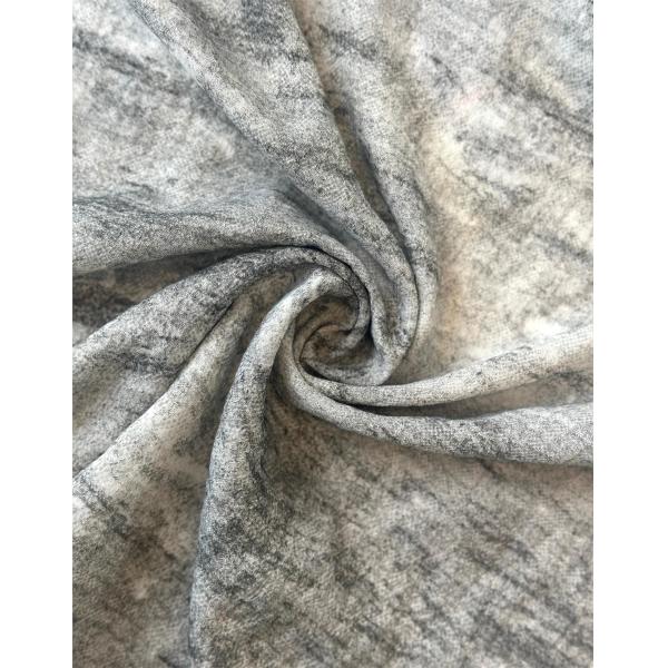 Lightweight Fleece Fabric with Stain Repellent Anti-Pill Features Wool/Polyester