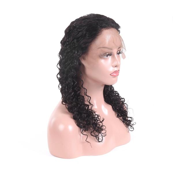 Реальные полные парики человеческих волос шнурка с обеспечением торговлей волны волос младенца глубоким