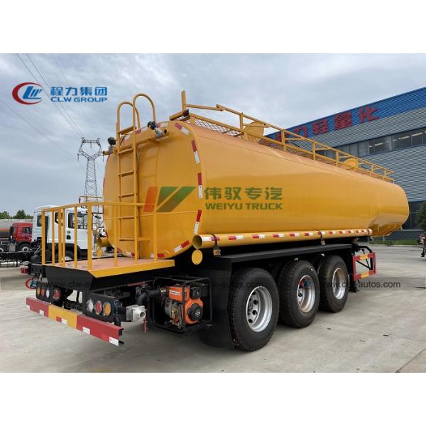 40 - танка 45cbm Tri цапфы трейлер Semi для съестного водного транспорта