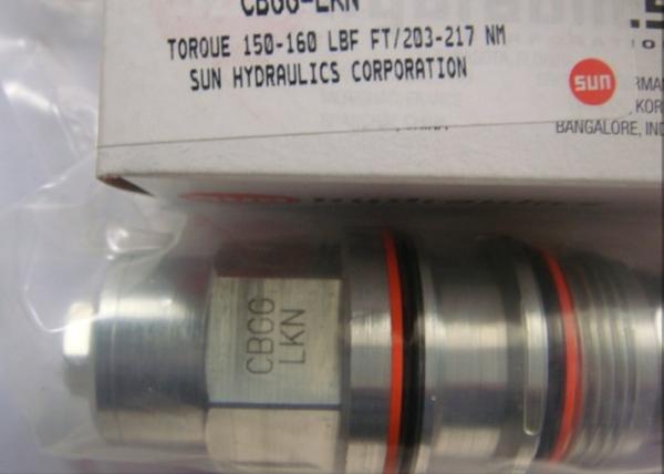 Sun Cartridge Valve CBGG-LKN Wide Application Low Leakage Silver Cast Iron Hose Burst Protection