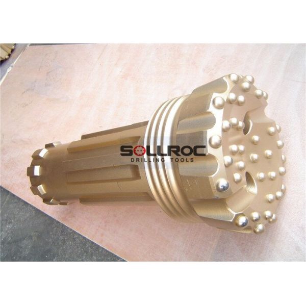 SOLLROC HN100/SD10 10 Inch DTH Hammer Drill Bits for Coal Mining Made of Carburized Steel