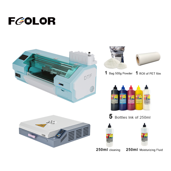 A3 350mm Commercial DTF Printer for Small Print Shops Easy Maintenance  Factory Direct