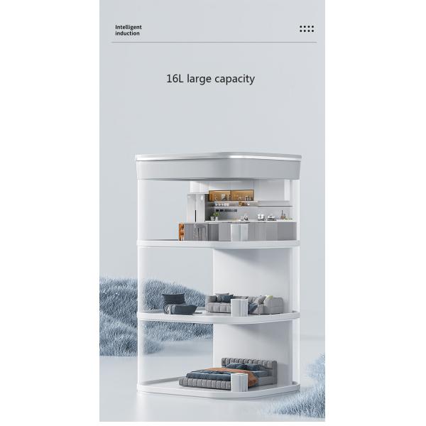 Smart Sensor Ipx5 Waterproof Trash Bin Small Plastic Touchless Trash Can