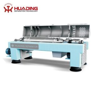 Stainless Steel 2-Phase Decanter Centrifuge for Sludge Dewatering with PLC Control