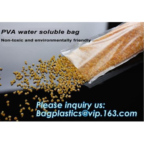 Dissolvable Biodegradable Laundry Bags Water Soluble Liquid Detergent