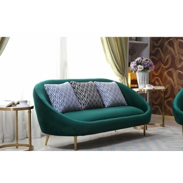 Modern Fashion Hotel Guest Room Velvet Sofas Undertake Hotel Projects
