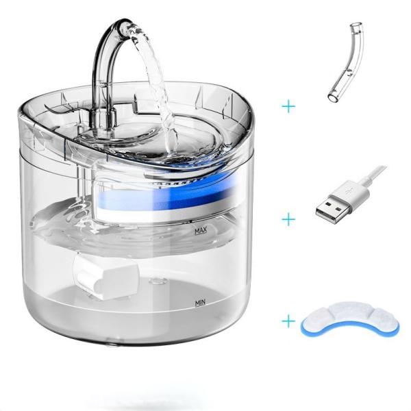 Dispensateur d' eau automatique pour chat, fontaine à eau potable pour chien, lave-vaisselle, coffre-fort