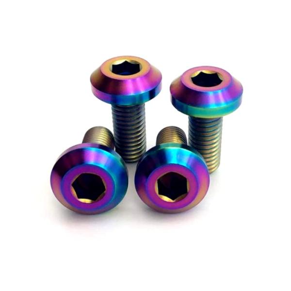 M6 M8 Titanium Bolts For Motorcycle Brake Disc Electric Motorcycle Caliper Accessories