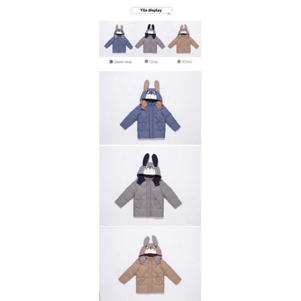 Bilemi Baby Thick Lovely Warm Parkas Detachable Cap Down Jacket Winter Boys Downcoat Baby Suit