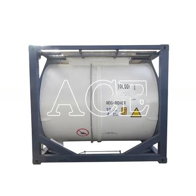 T11 10ft ISO Tank Container for Water or Fuel 316L Stainless Steel UN Portable 10CBM 10000L SPA-H Frame Material